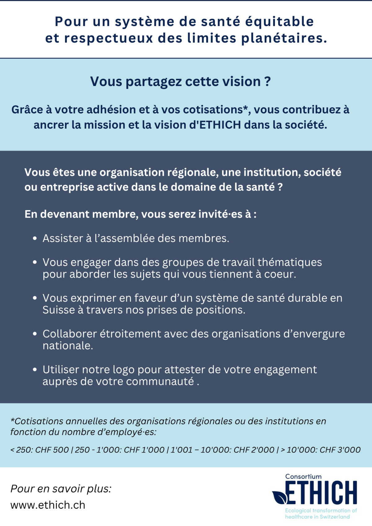 Flyer FR Membres associés santé